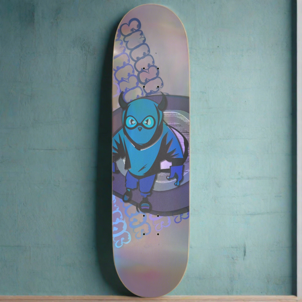 ZONE Holographic 9" Skateboard