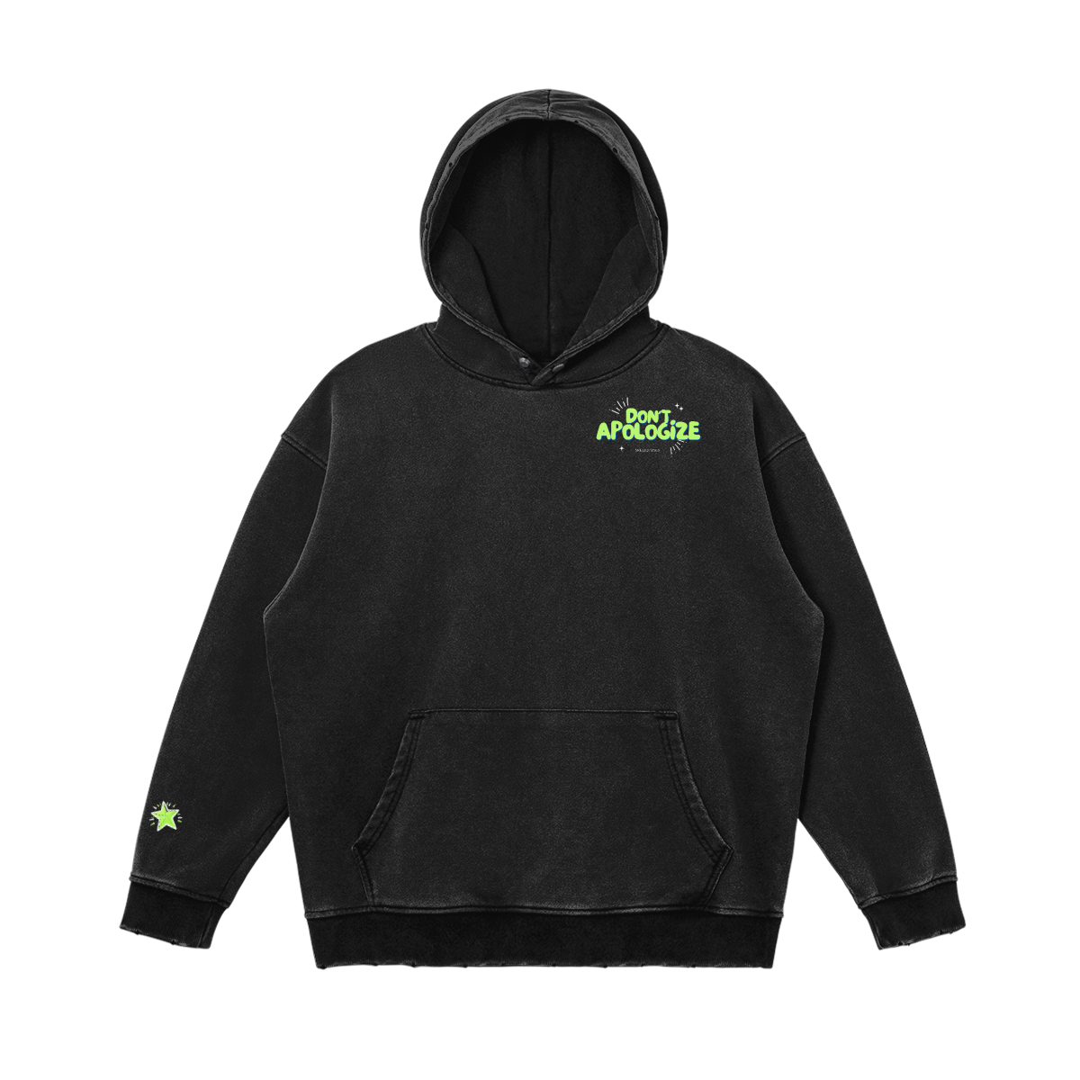 SNEEZE//Street snap hoodie