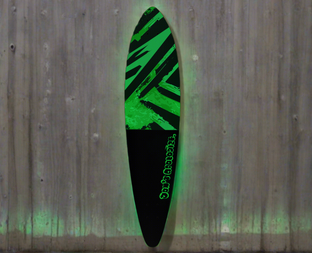 GLOWW Pintail Longboard