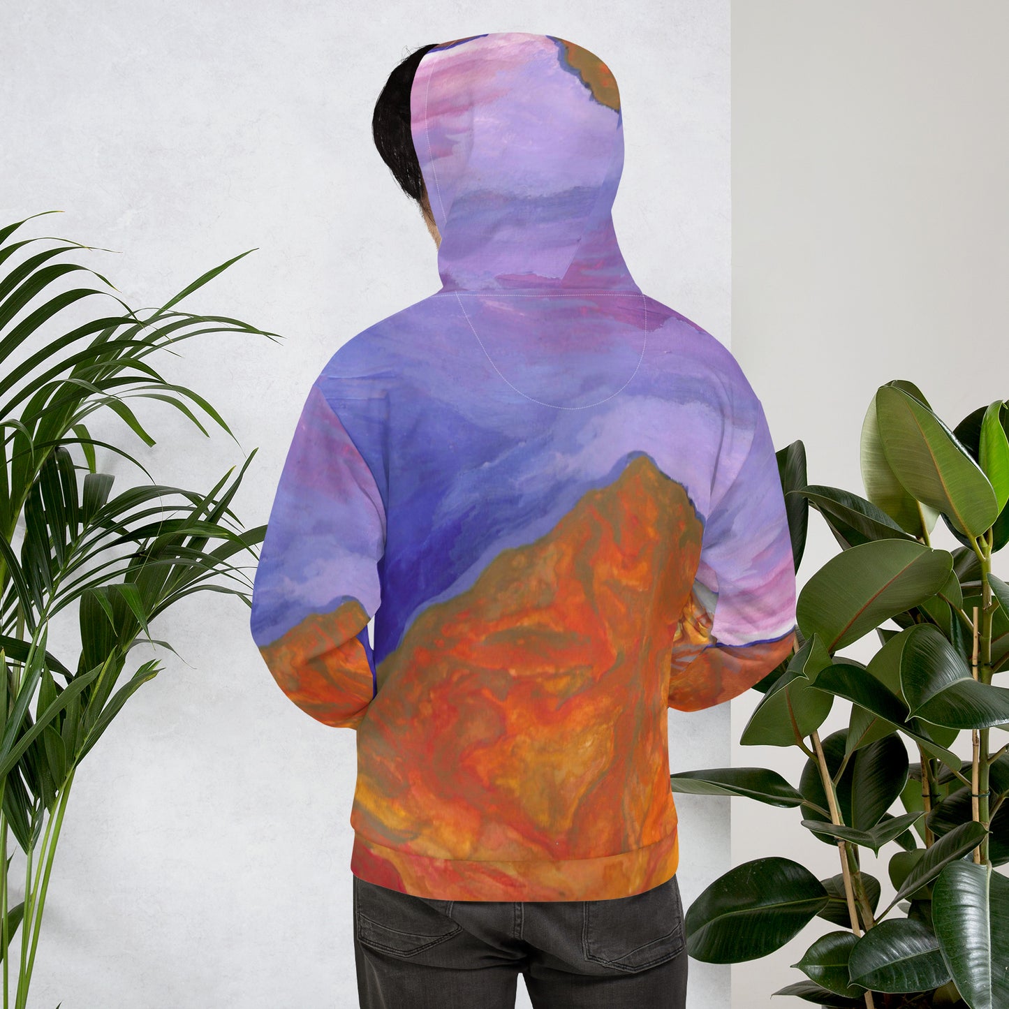 SURFACE fleece-lined hoodie