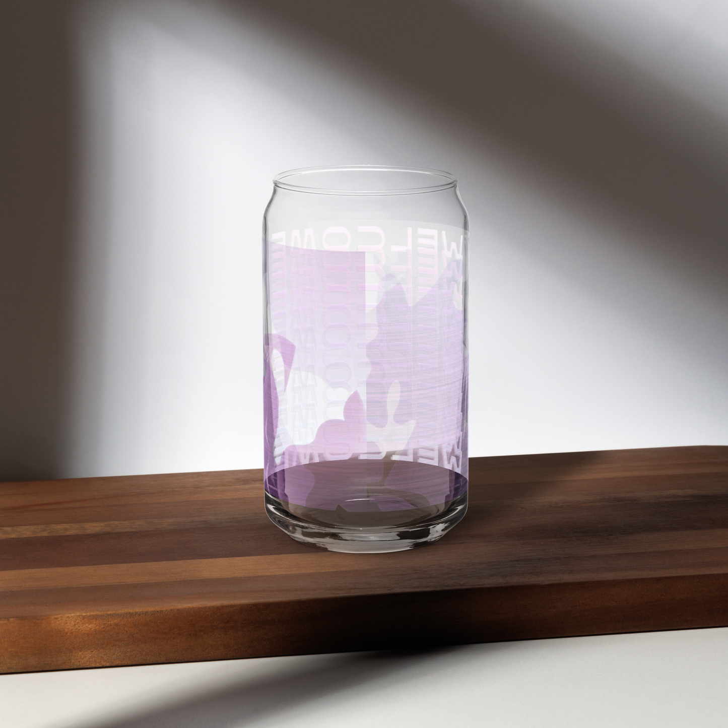 WLCME Can-shaped glass