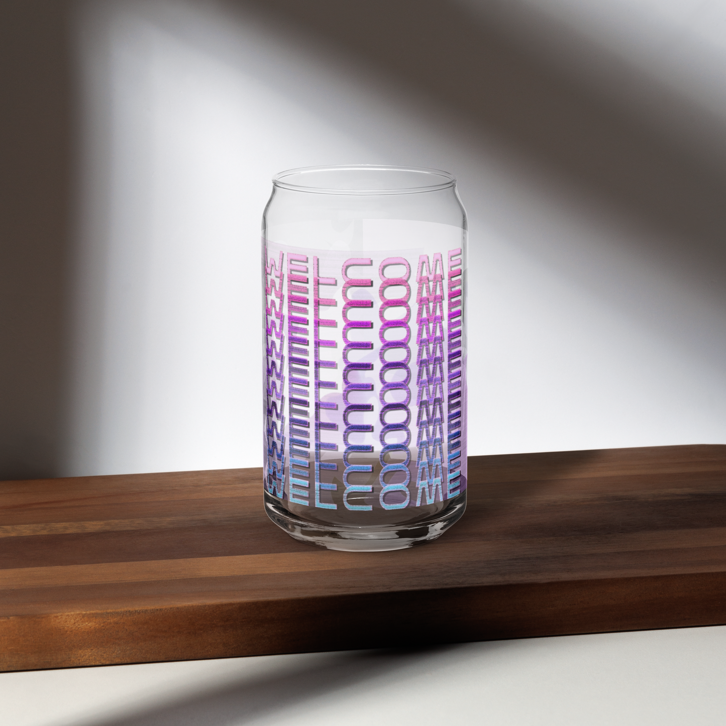 WLCME Can-shaped glass