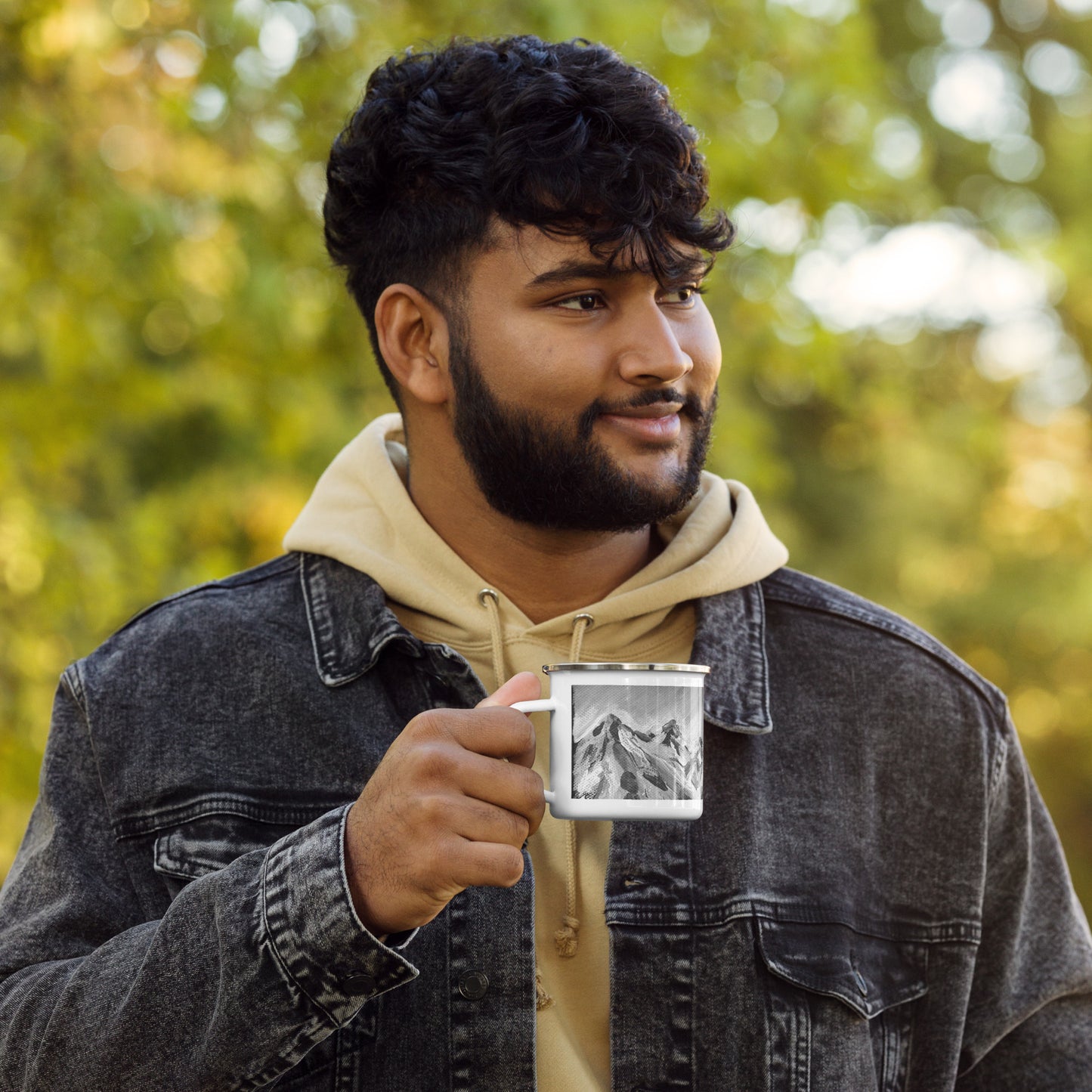 MONOCHROME Enamel Mug